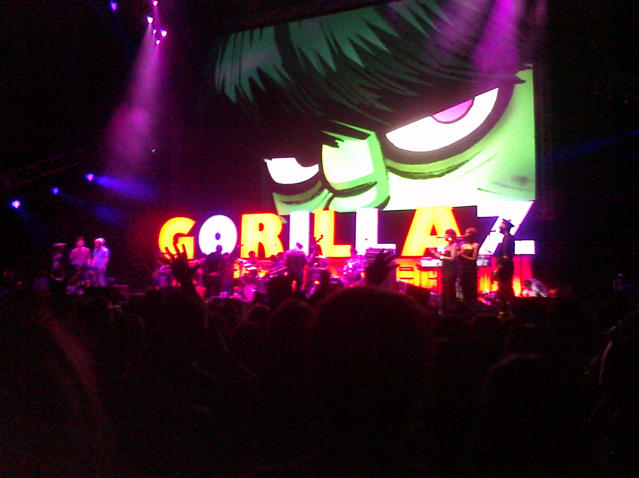 Gorillaz live!
